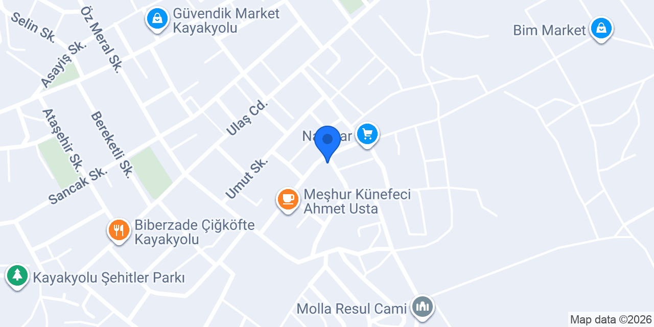 Özdemir Teknik konumu