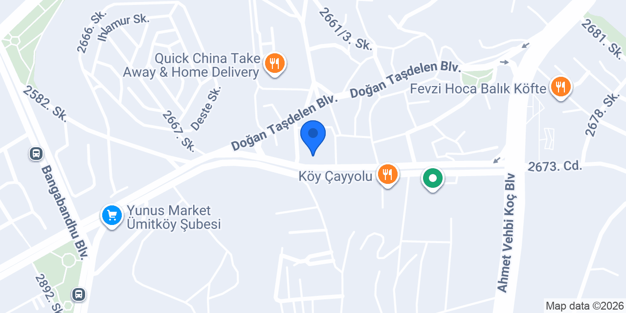 TANTUNİZADE ÇAYYOLU konumu