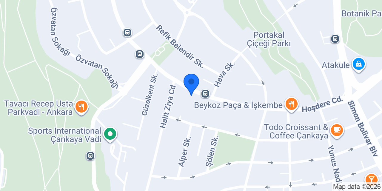 Herd's BBQ & Burger Hoşdere konumu