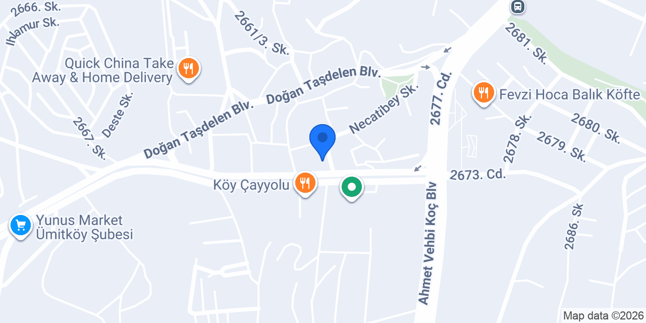 Ümit Çalışkan Erkek Kuaförü konumu