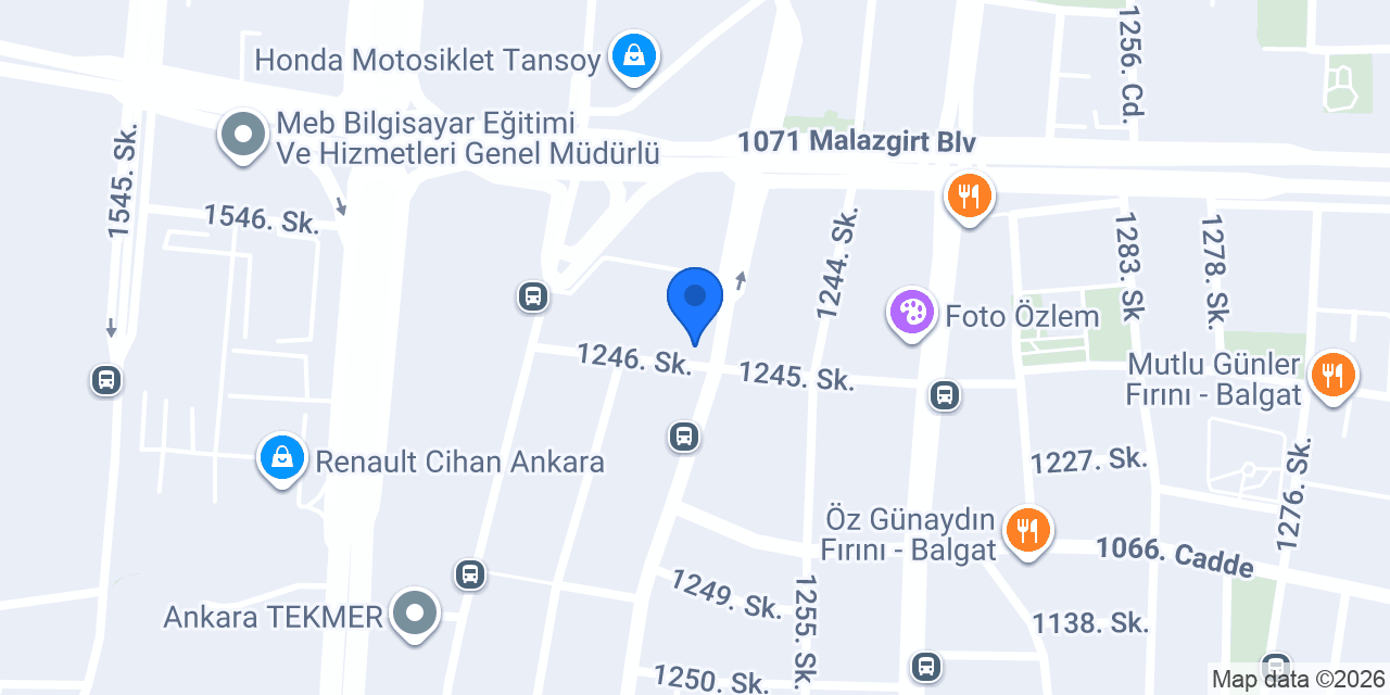 KT SUİTES konumu
