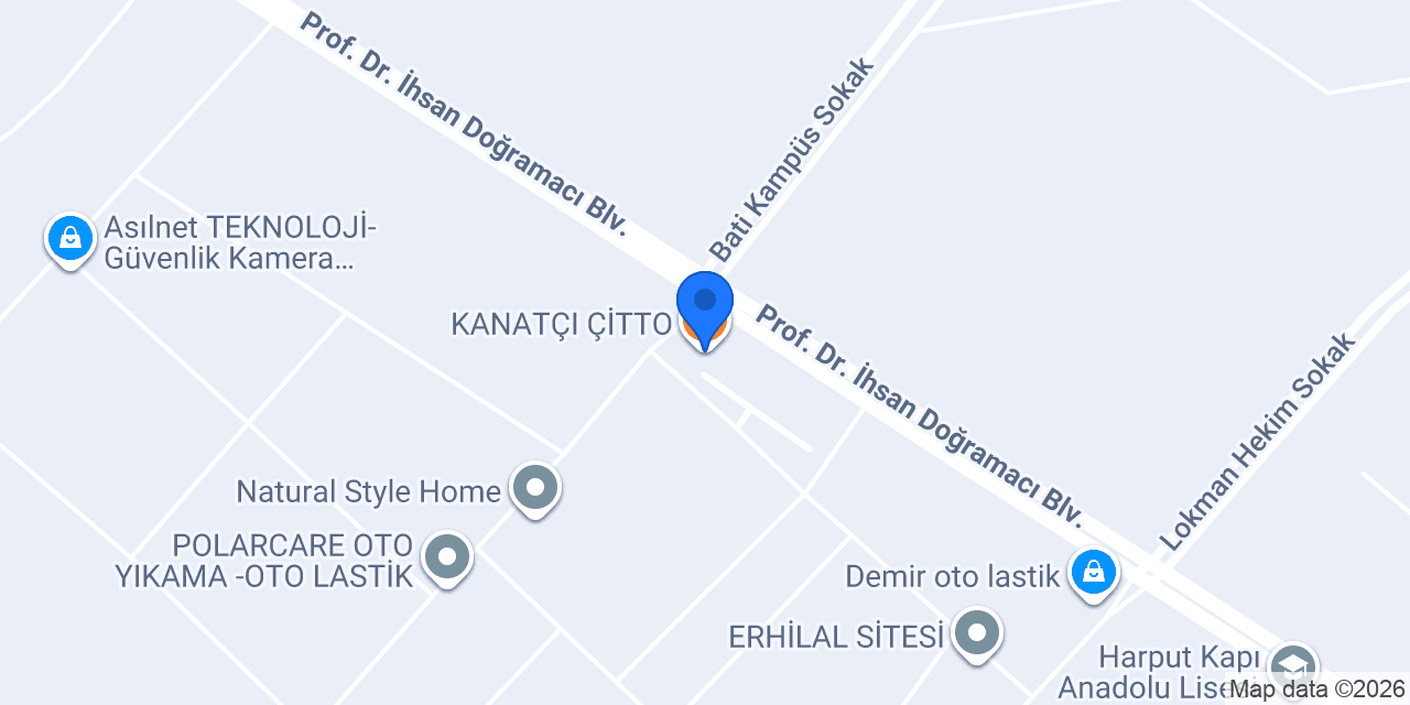 KANATÇI ÇİTTO konumu