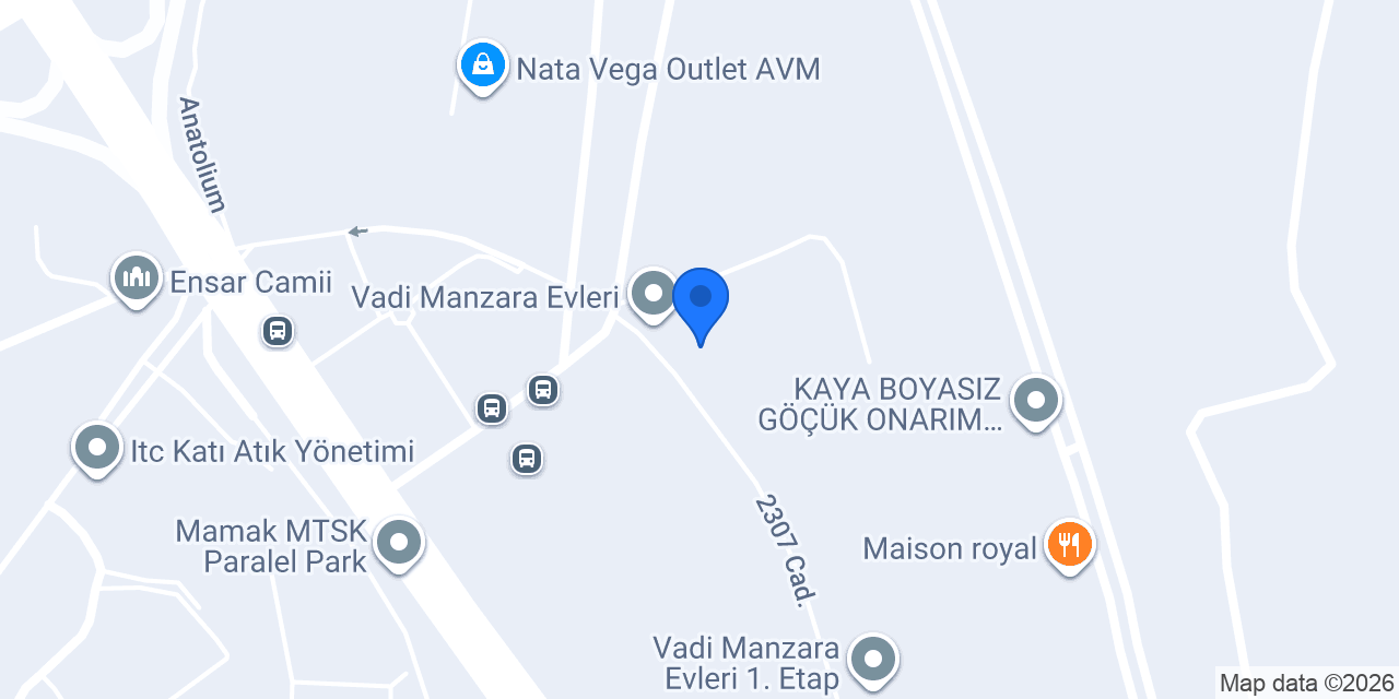 Can Duran İnşaat konumu