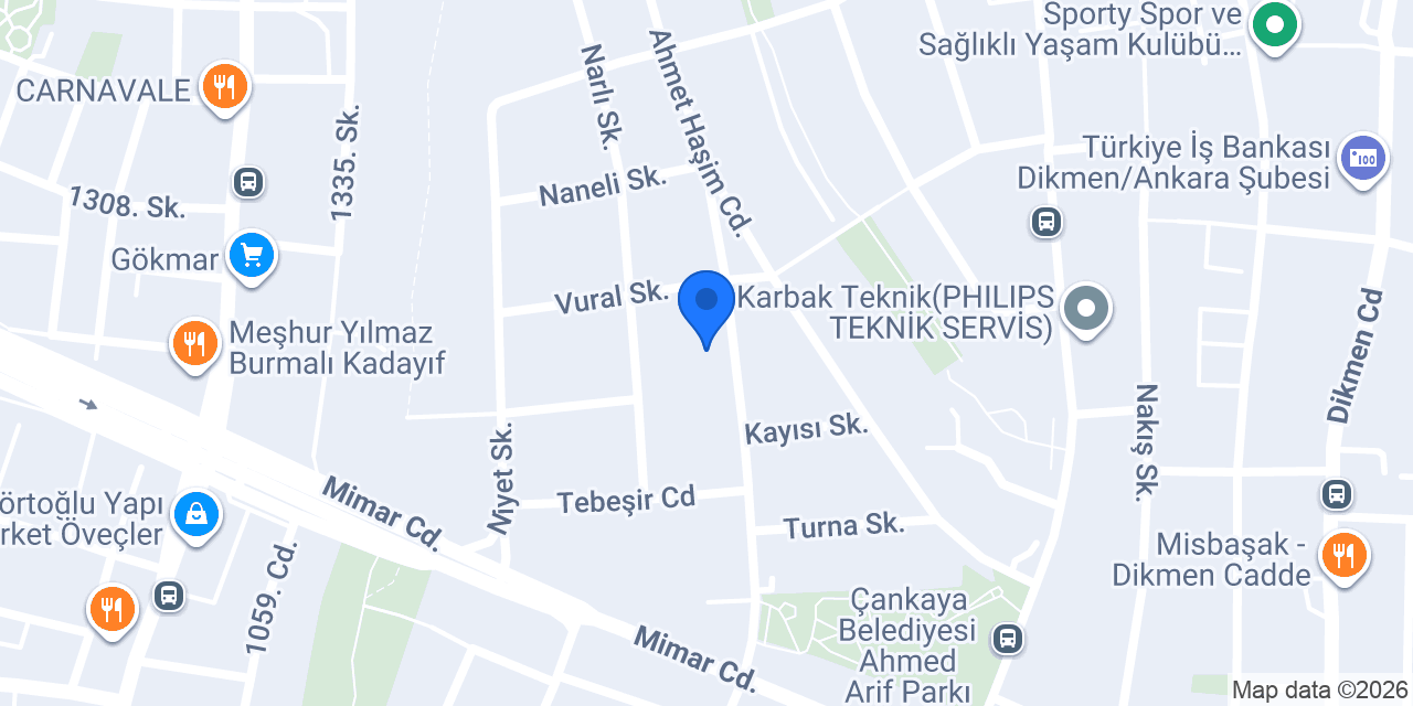 Bahar Halı Yıkama konumu