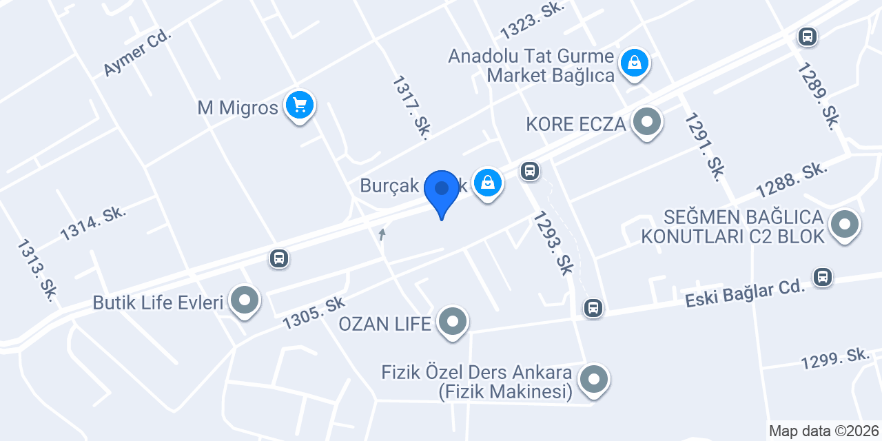 Modern Terzi Kuru Temizleme konumu