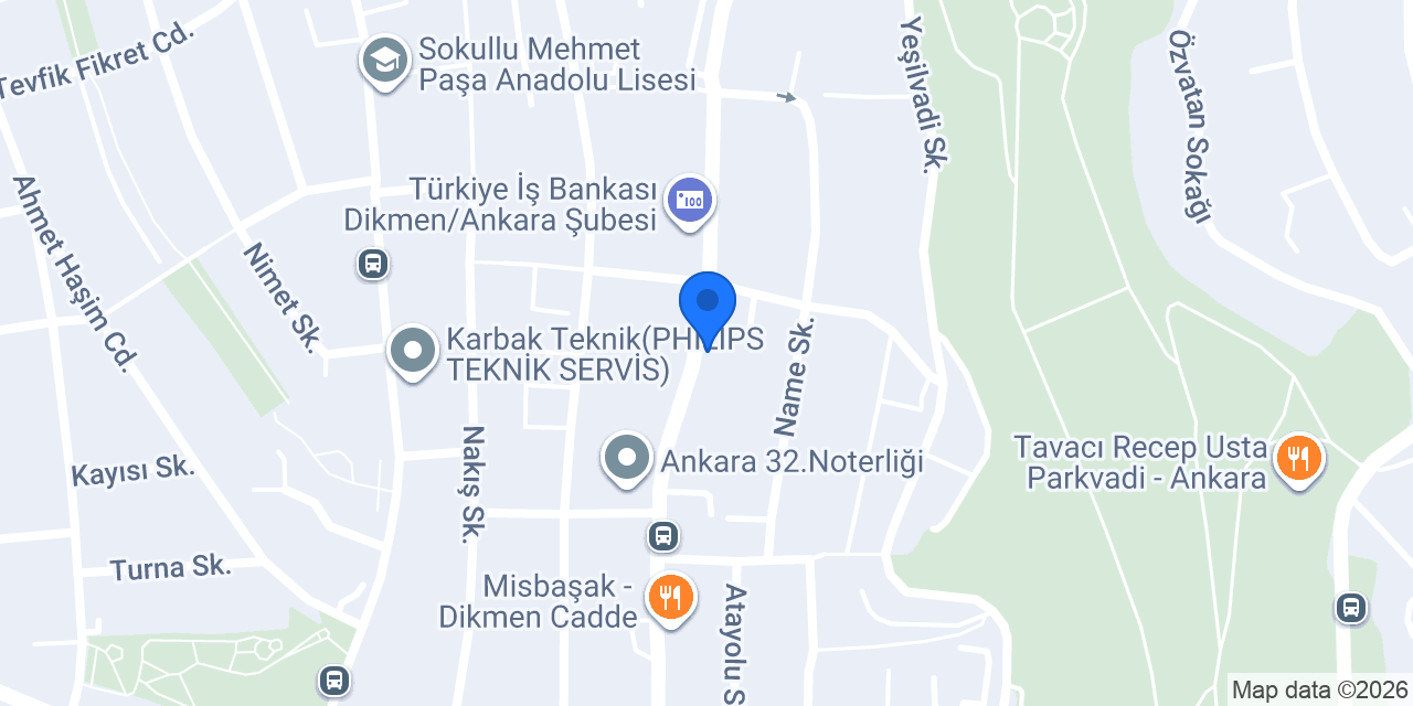 Stüdyo BEYAZ yıldız konumu