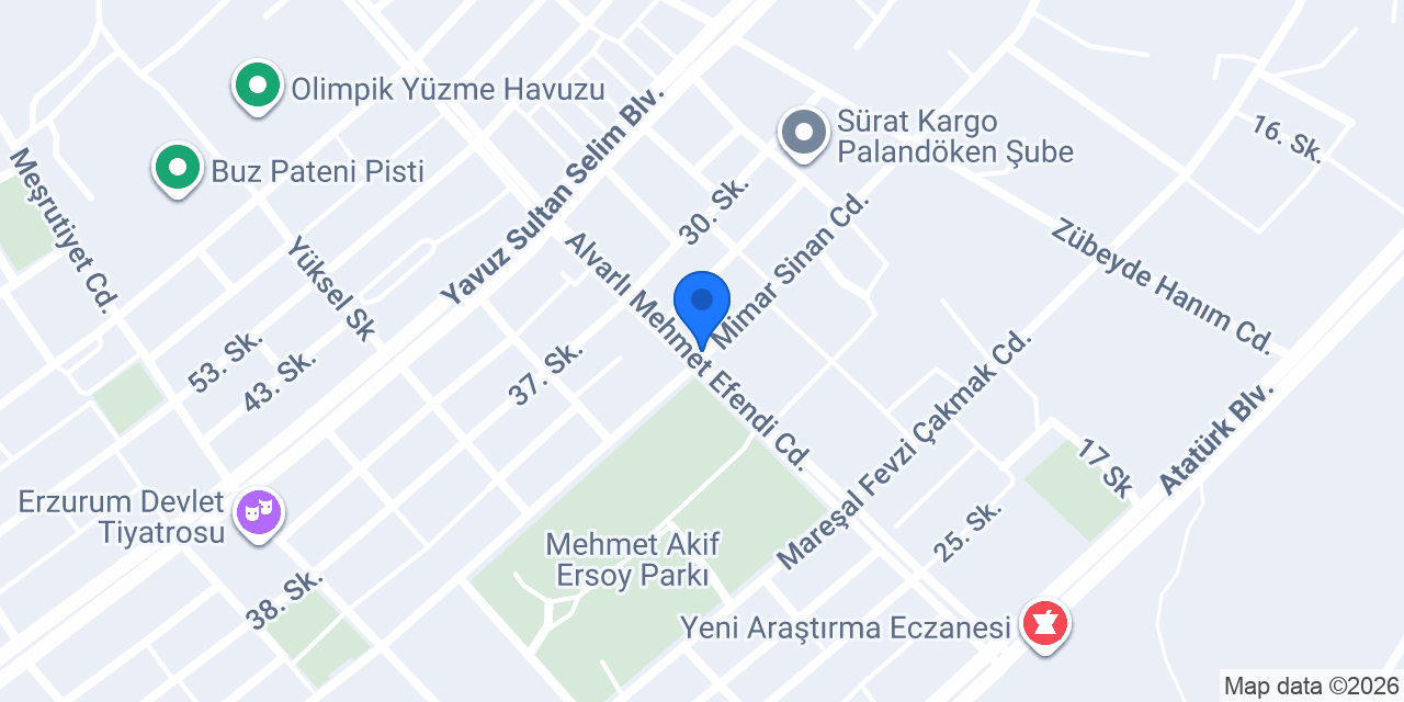 Örnek Cağ Kebap konumu