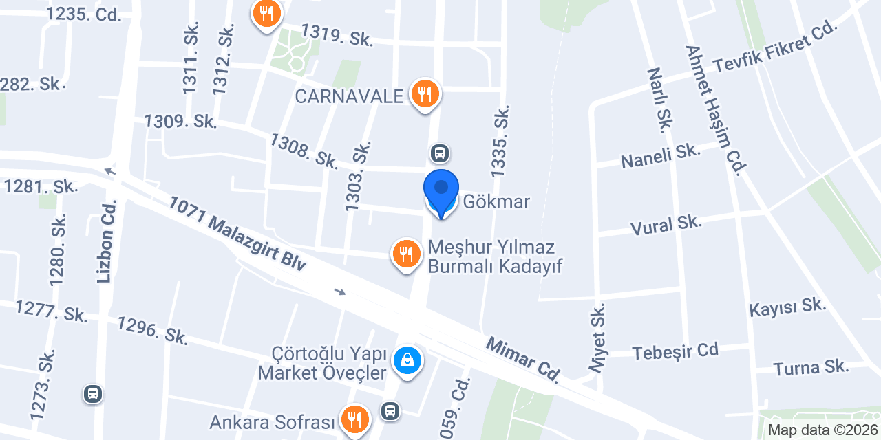 Gökmar konumu