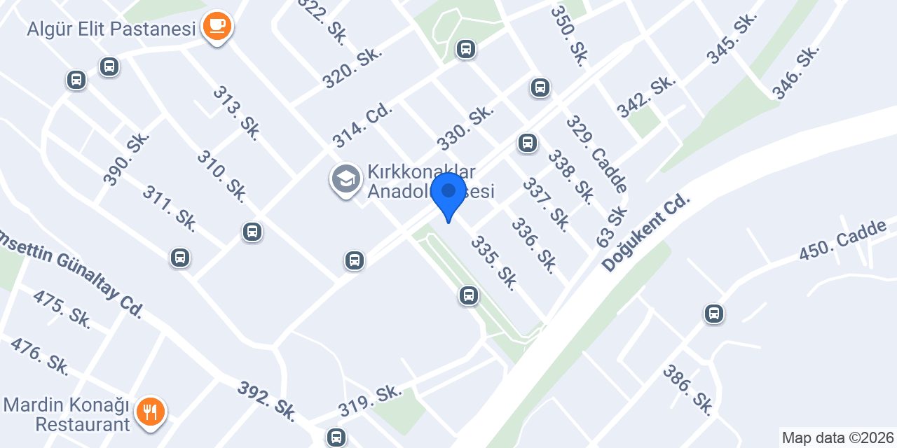 Kırkkonaklar Eczanesi konumu