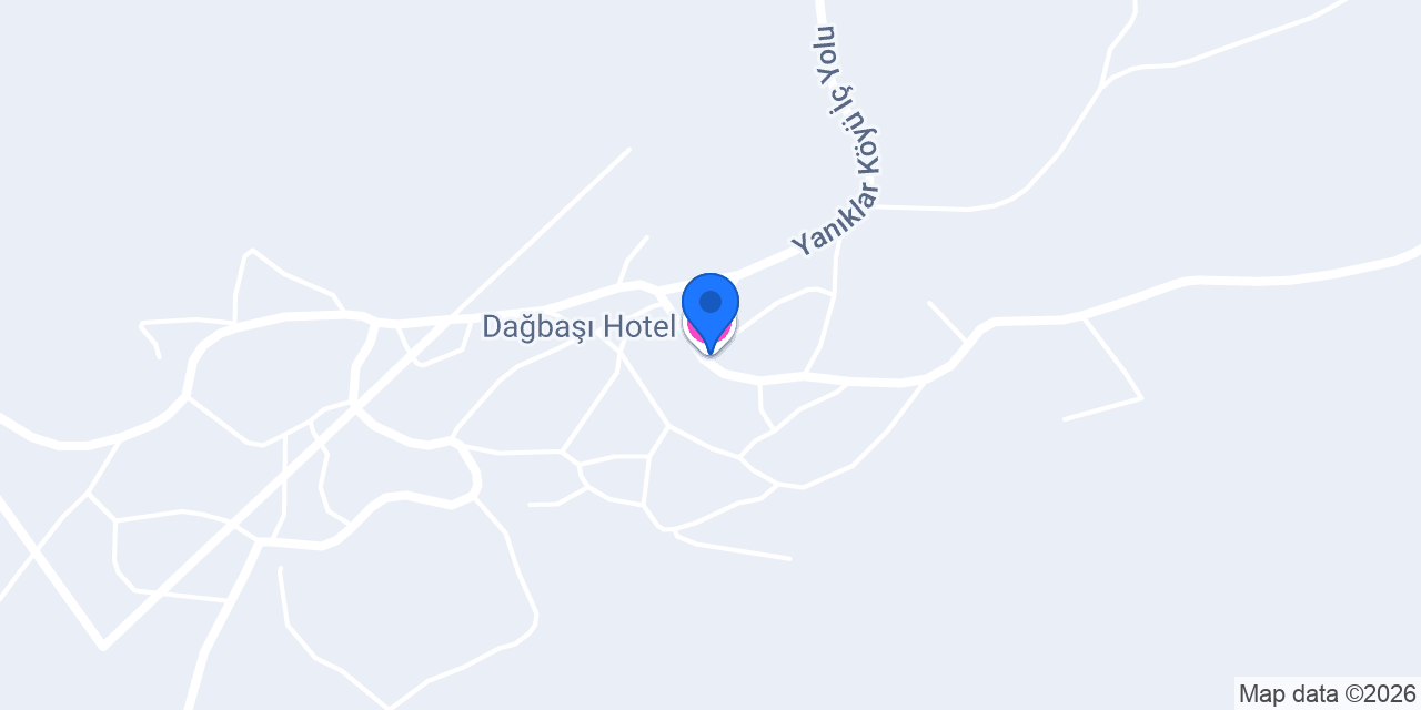 Dağbaşı Hotel konumu