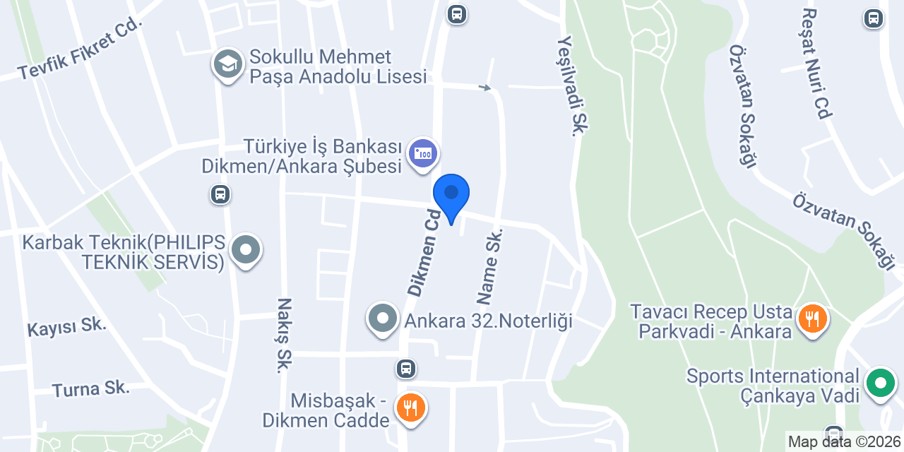 Nisan Eczanesi konumu