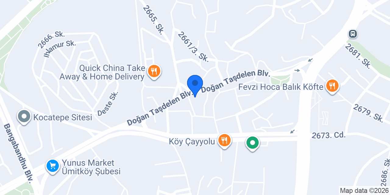 Optik Zoom Çayyolu konumu