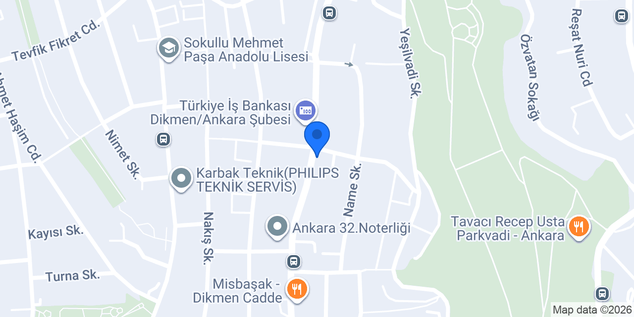 Baturalp Eczanesi konumu