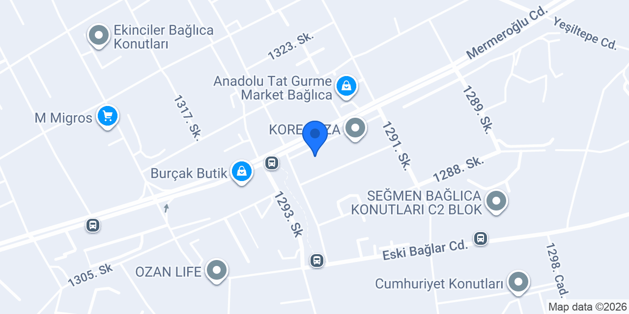 EE oto lastik konumu