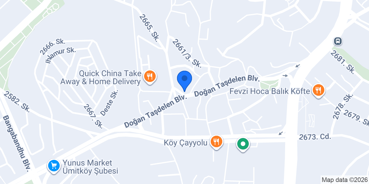 Civan Sürücü Kursu konumu