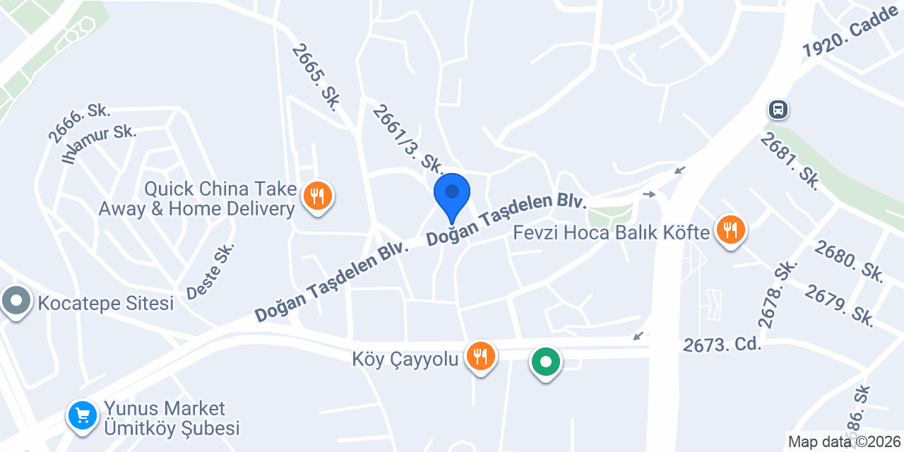 Oğul Yapı Market konumu