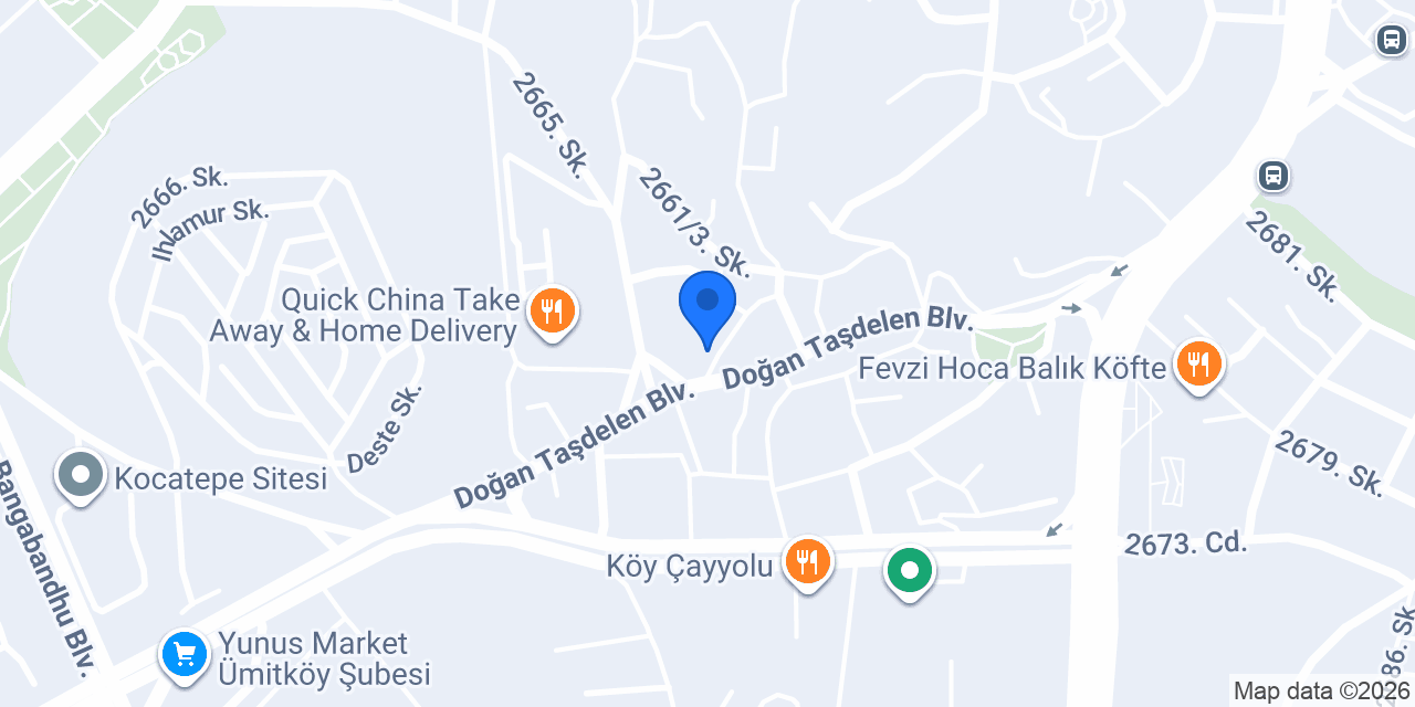 ÇAYYOLU HIRDAVAT YAPI MARKET konumu