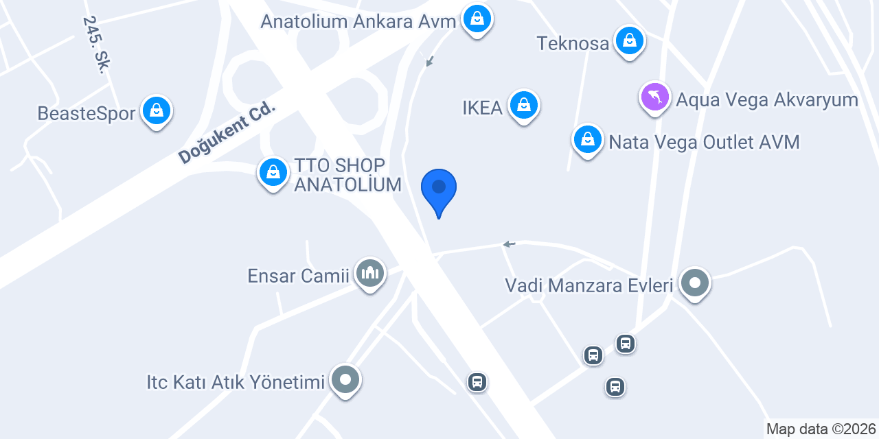 Tatil.Com Mamak Ofis (Anatolium Avm) konumu