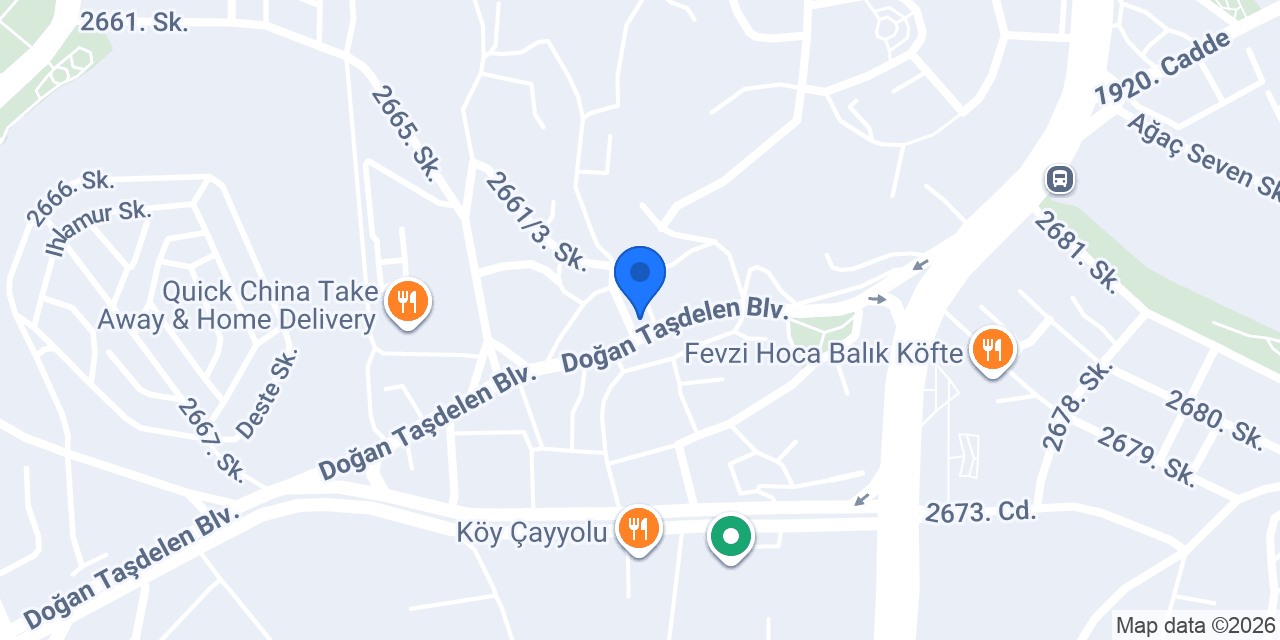 Hazar Unlu Mamülleri konumu
