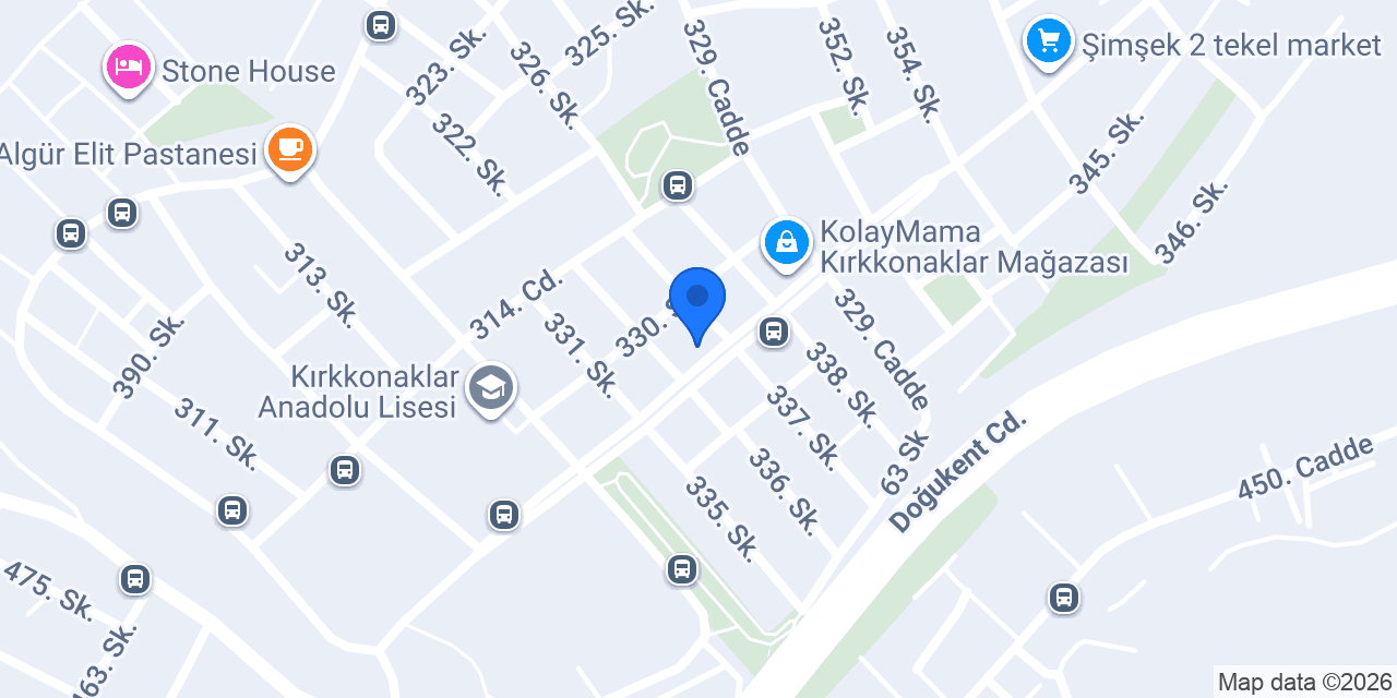 Ye & Ye Ekmek Dünyası konumu