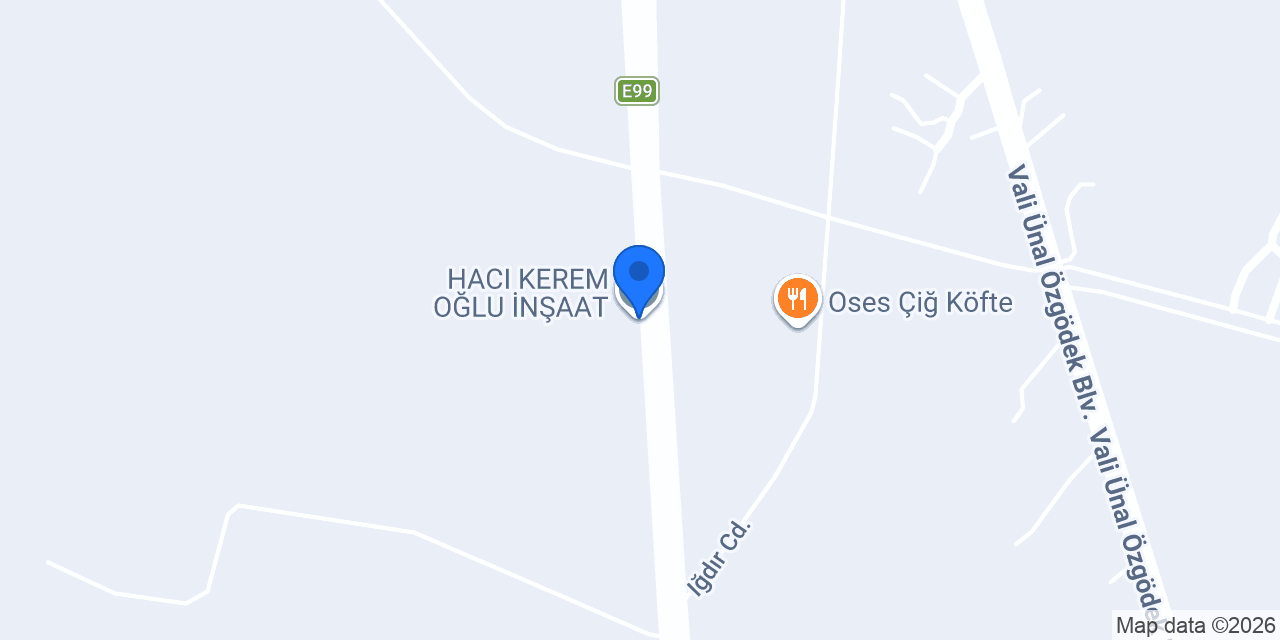 HACI KEREM OĞLU İNŞAAT konumu