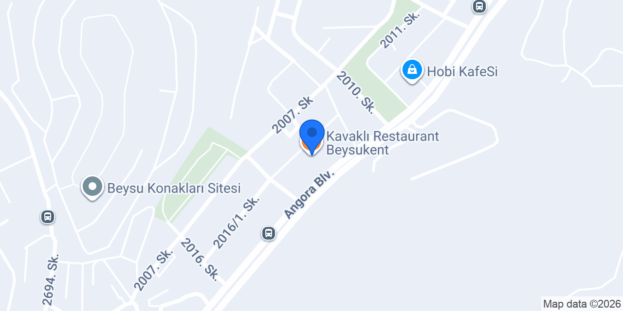 Kavaklı Restaurant Beysukent konumu
