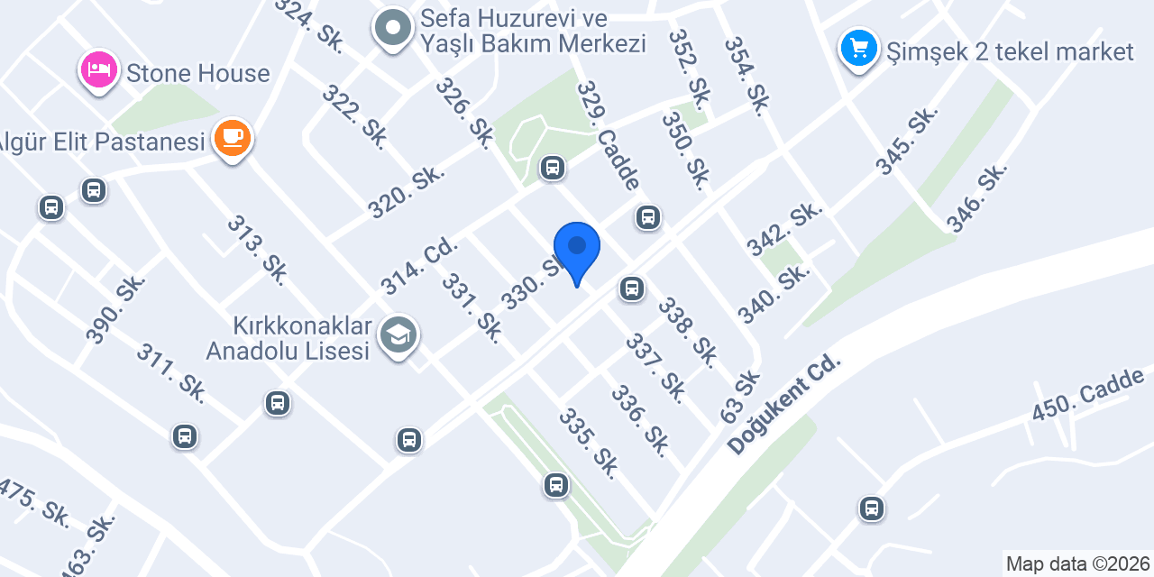 Işık Kuaför Soner IŞIK konumu