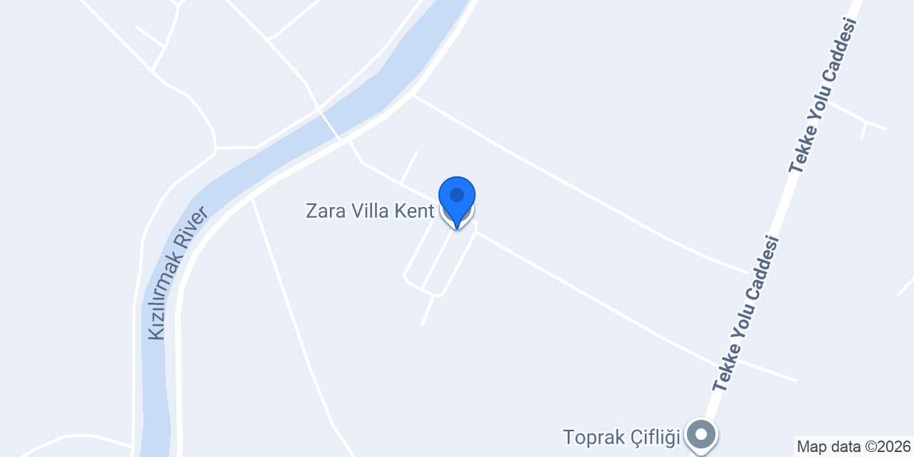 Zara Villa Kent konumu