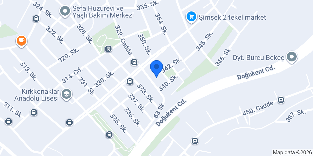 Eda Terzi Express konumu