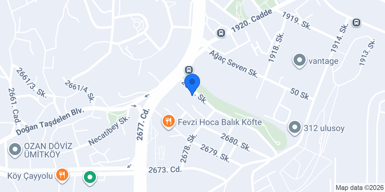 Dr. Özge Banu Öztürk konumu