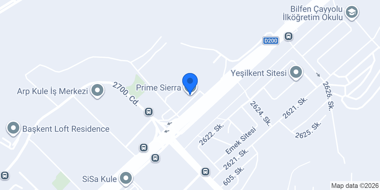 Prime Sierra konumu