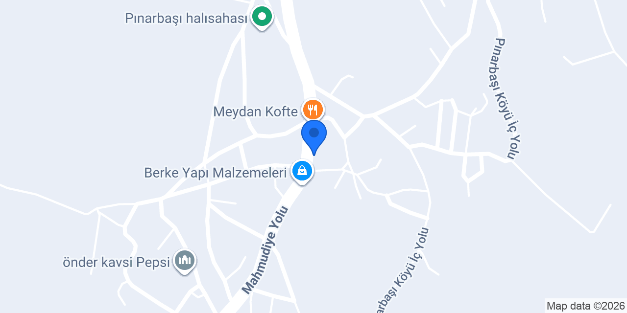 Pınarbaşı Taşfırın Odun Ekmeği konumu