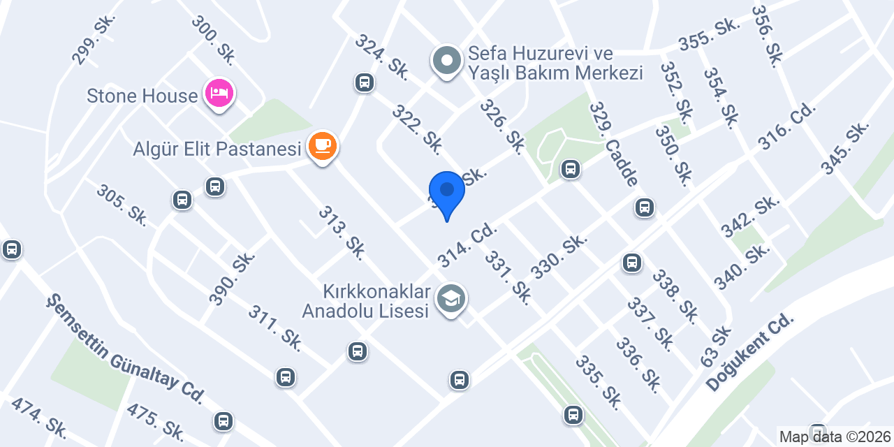Tesan İnşaat konumu