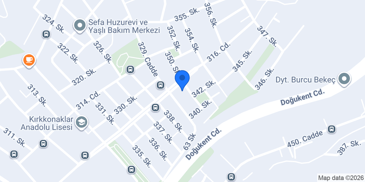 Ata Cafe konumu