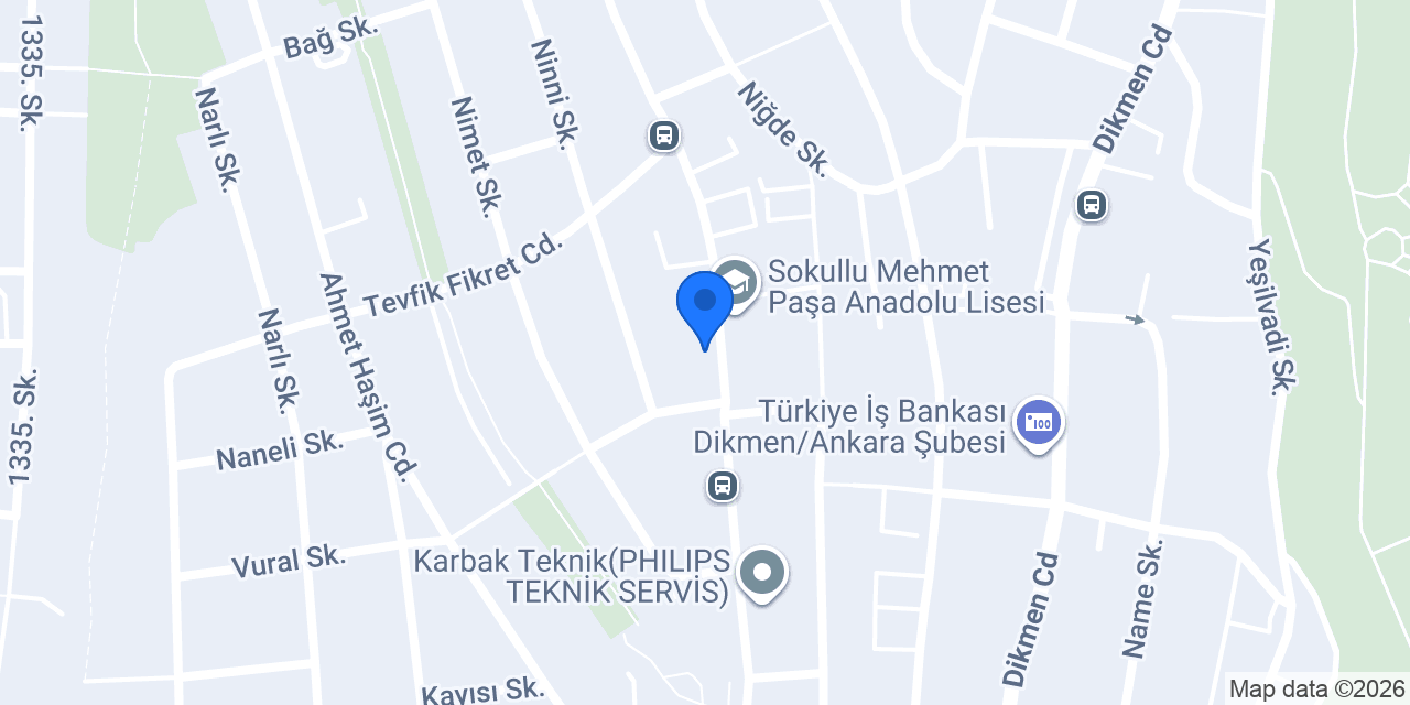 Ünal Kuaför konumu