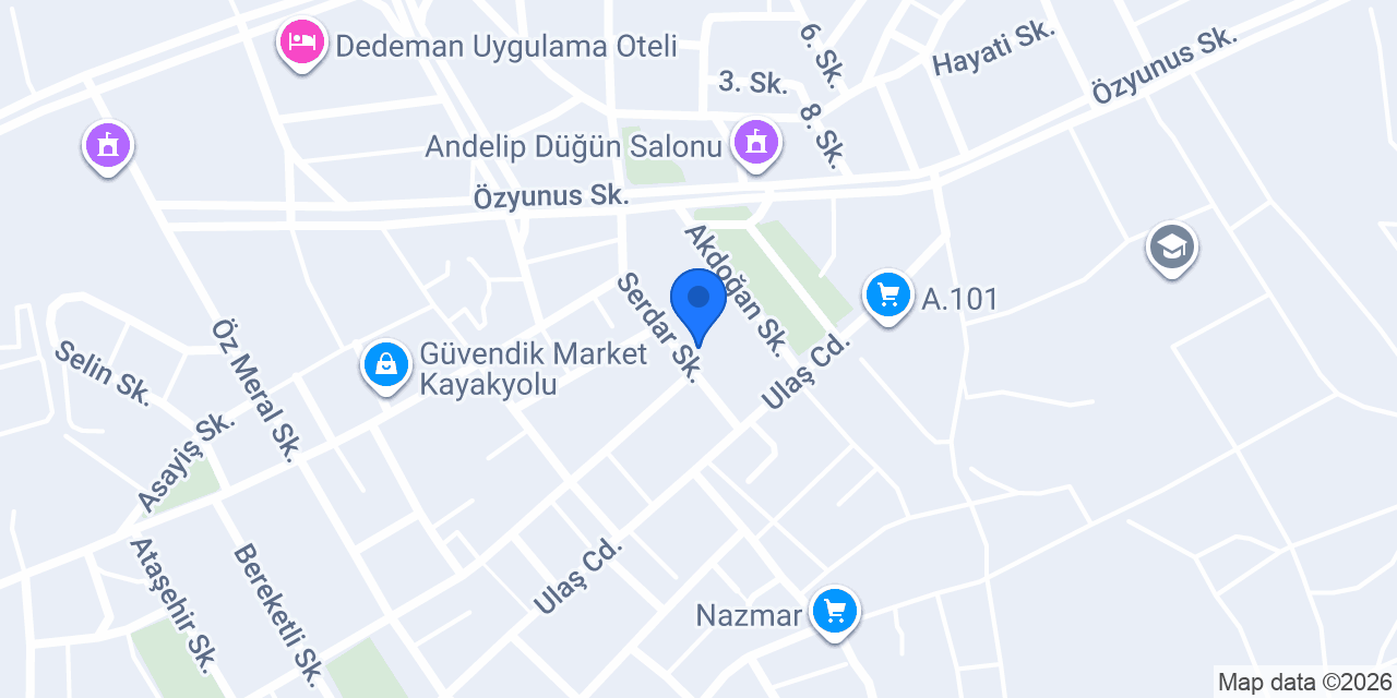 Bim Bayraktar konumu