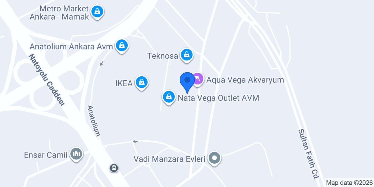 Vadi Teras Coffee Bistro konumu