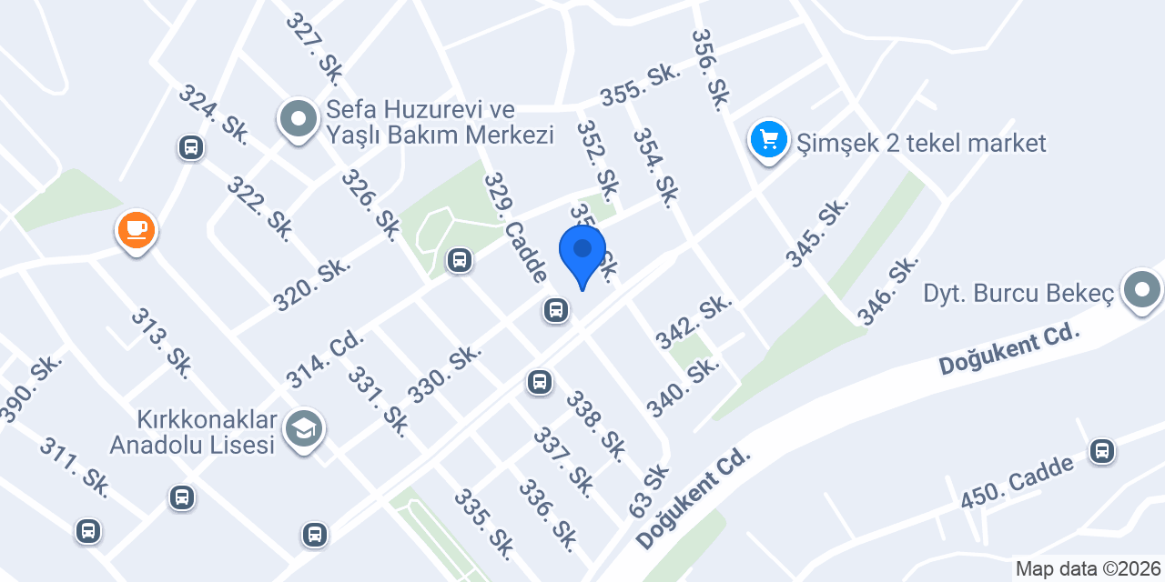 Diamond Balo ve Düğün Salonu konumu