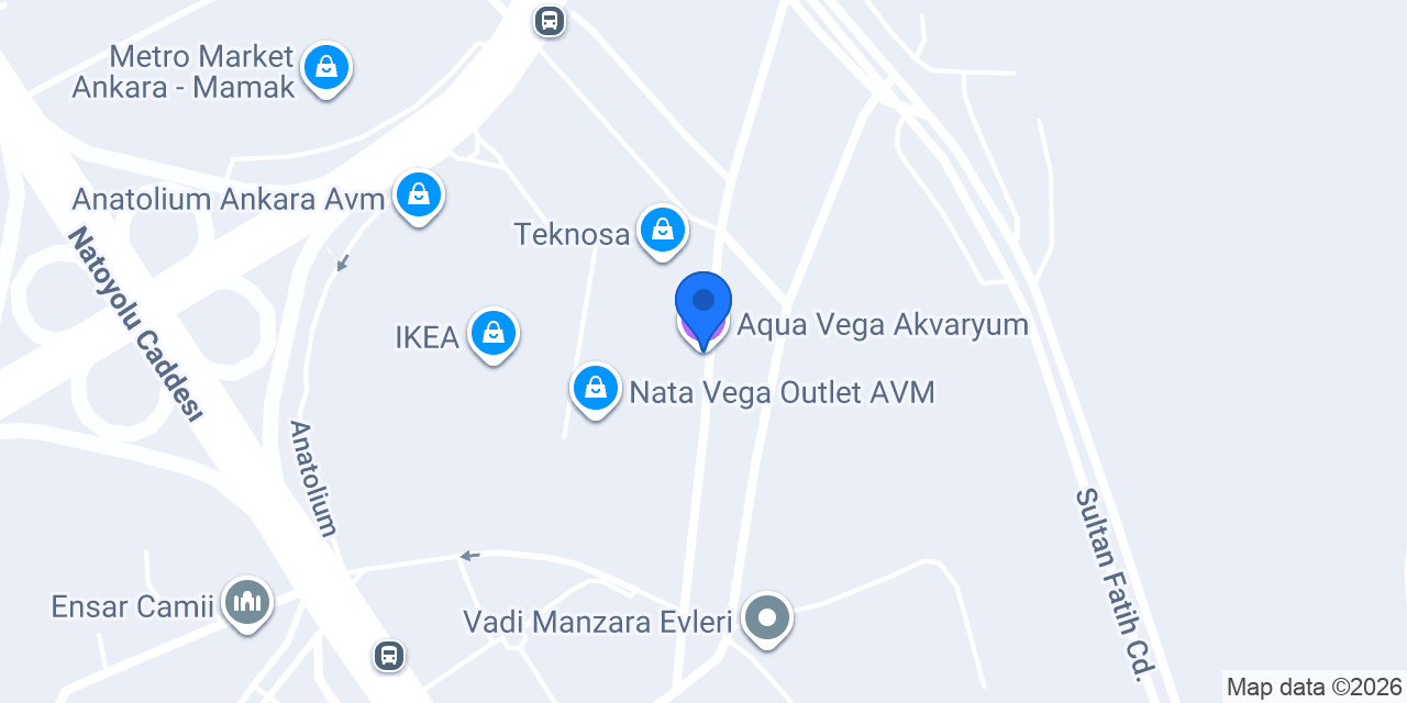 Aqua Vega Akvaryum konumu