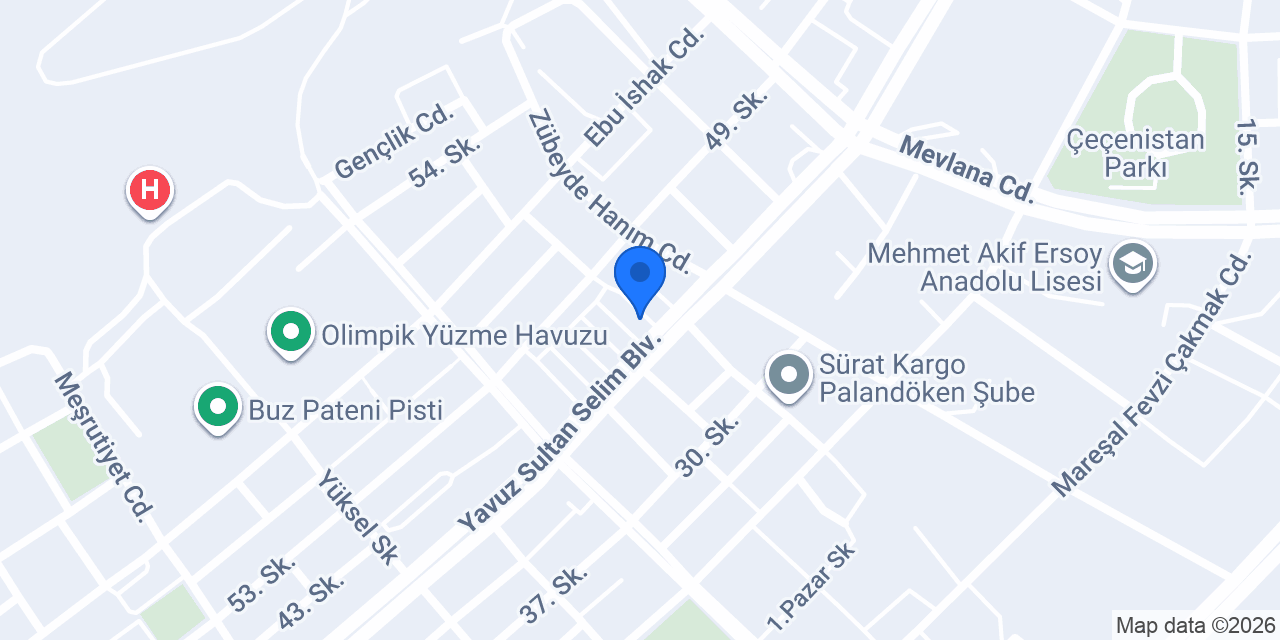 Servis Kasabı konumu