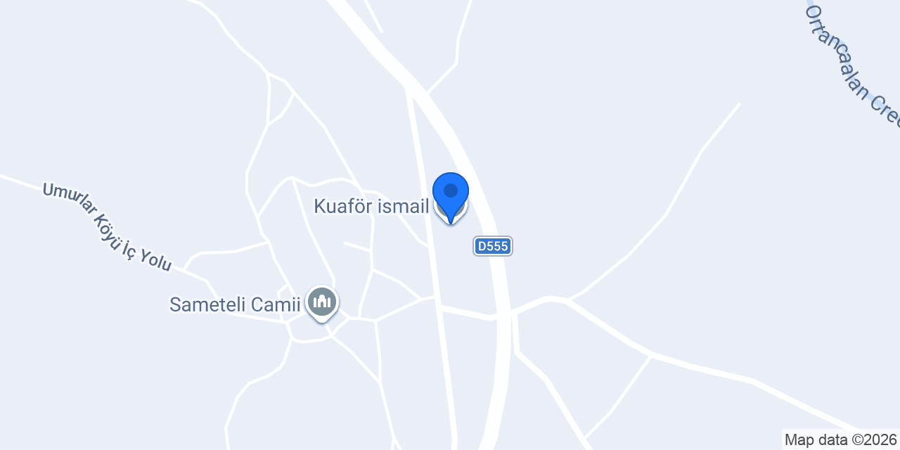 Kuaför ismail konumu