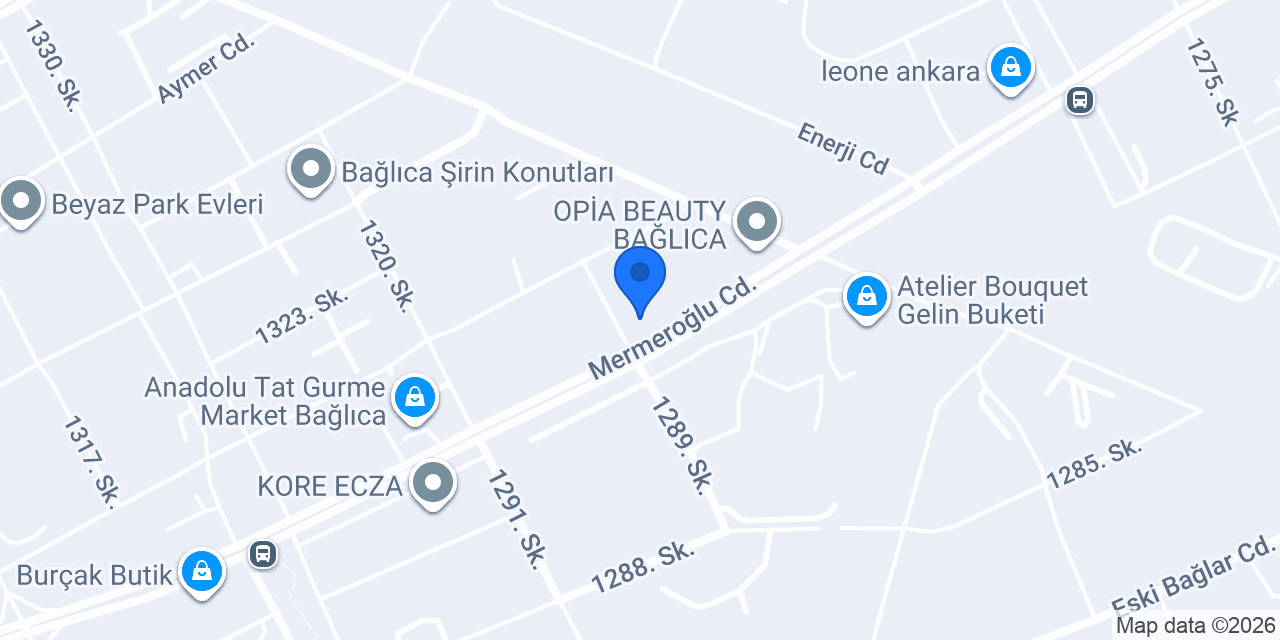Döner Angora Bağlıca konumu