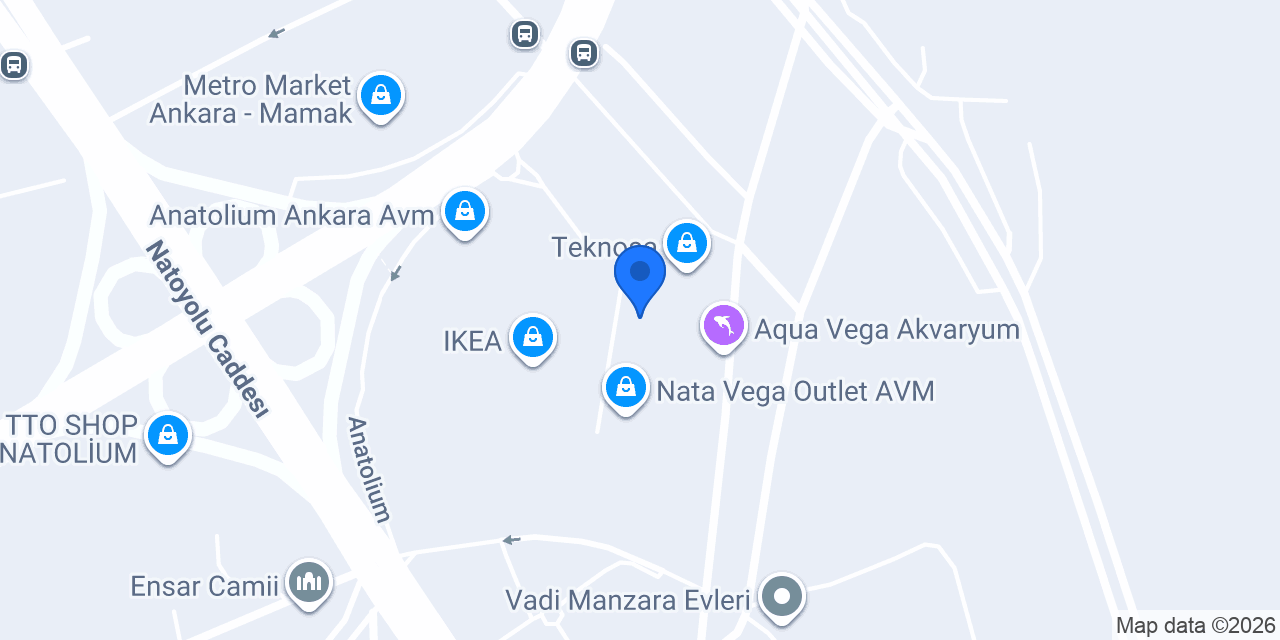 Popeyes - Nata Vega Outlet AVM Şubesi konumu