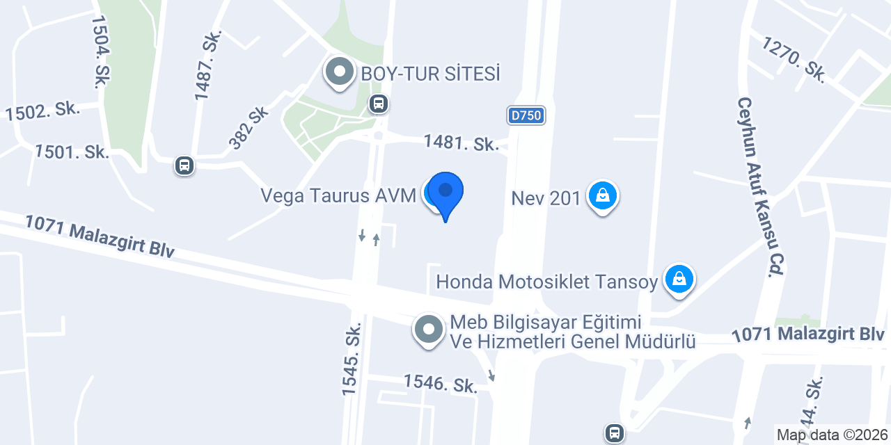Göçük Garaj konumu