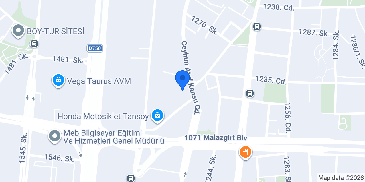 Aras Kargo Ankara Bölge konumu