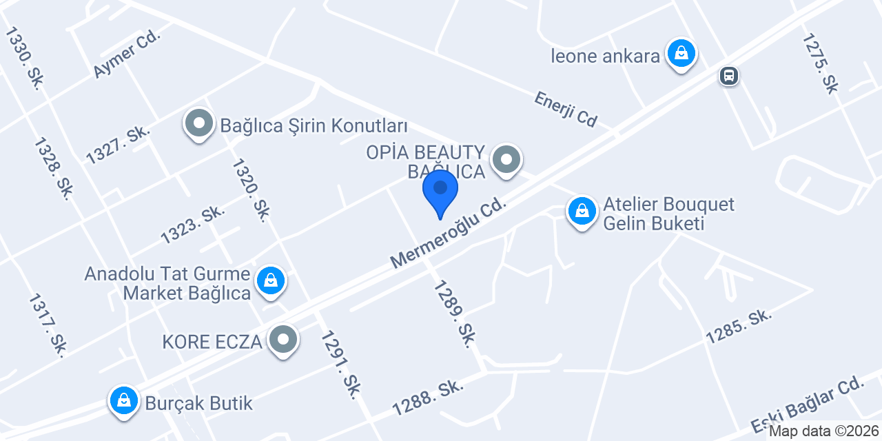 Papyon Coffee Lounge - Bağlıca konumu