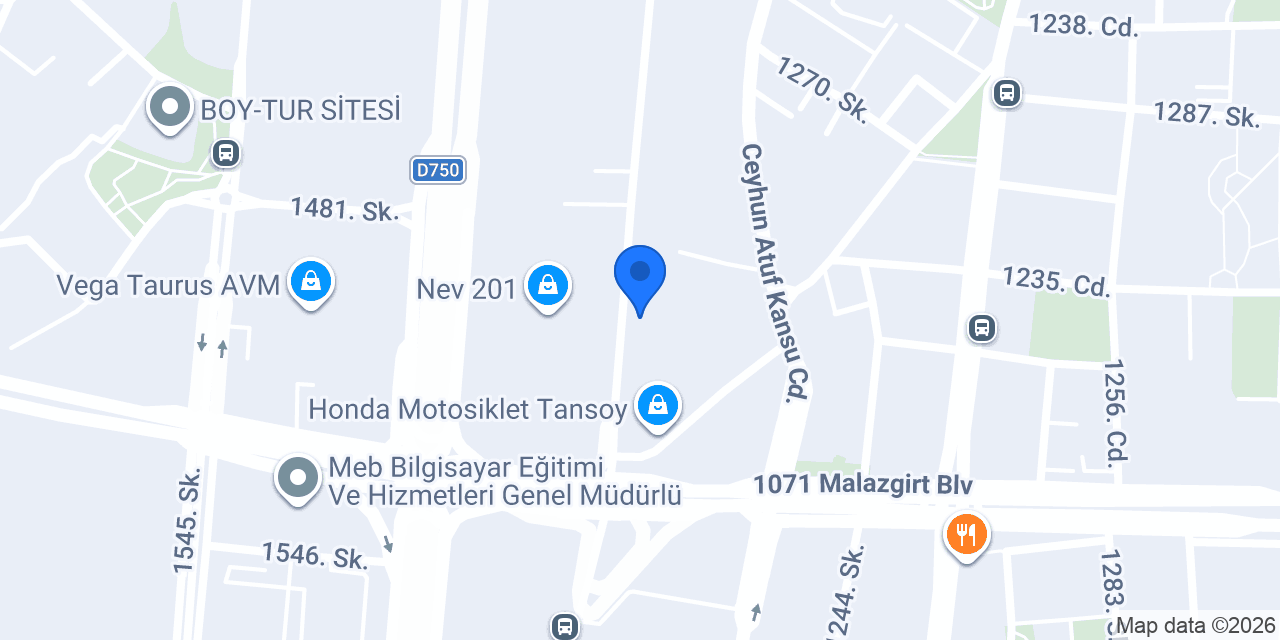 Simet Bilişim Teknolojileri A.Ş. konumu