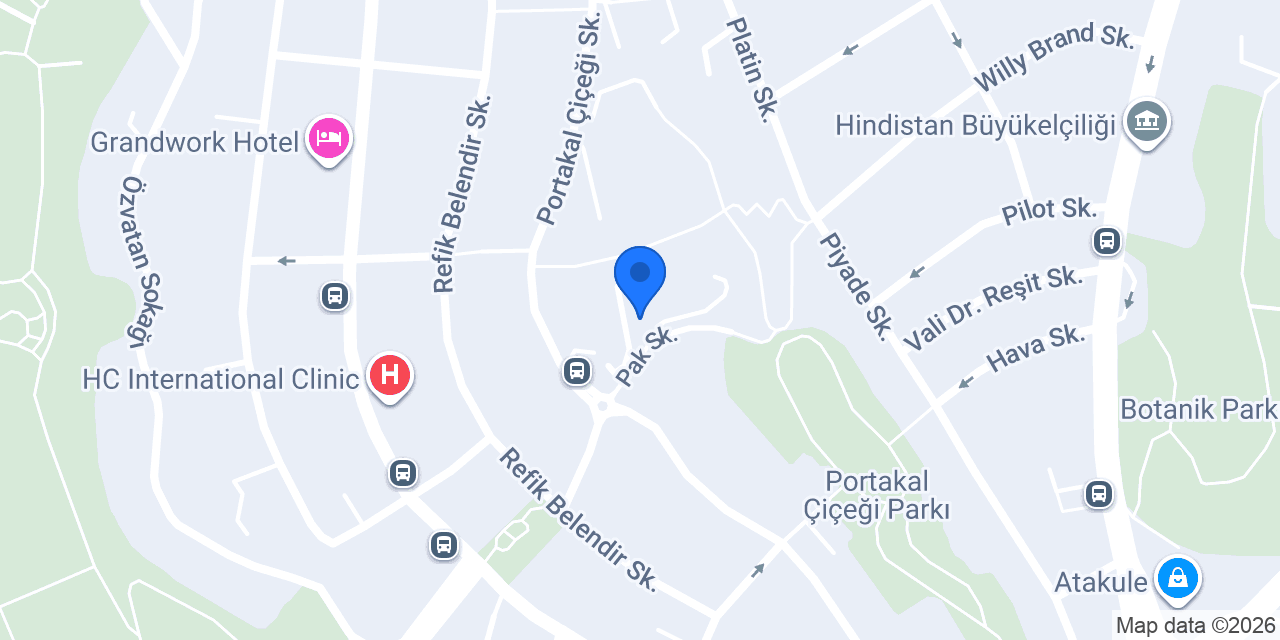 Morka Yüzme Kursu konumu