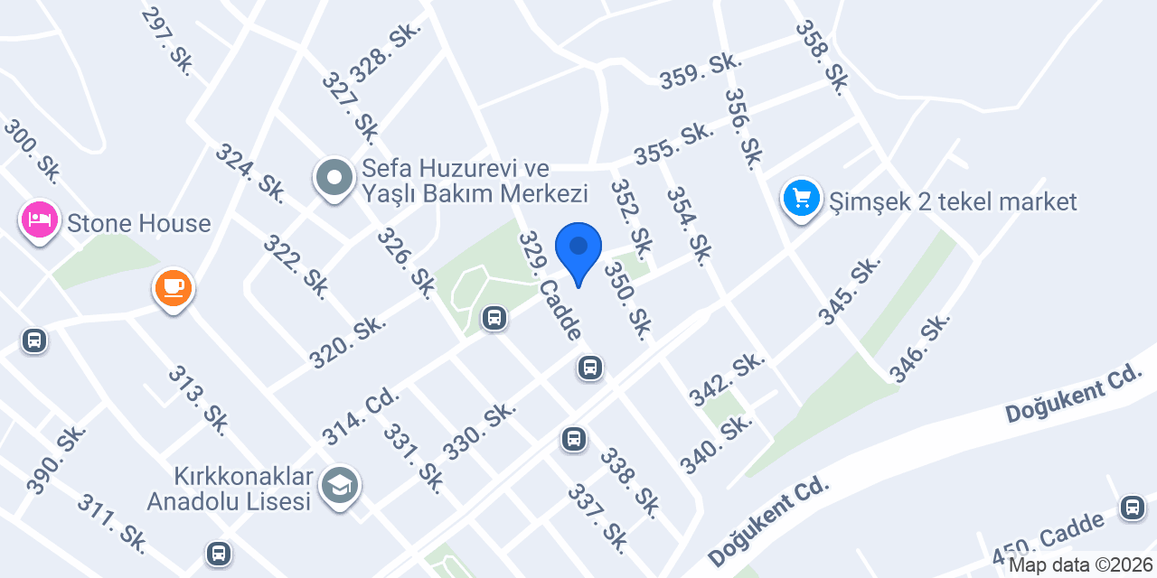 köylüoğlu Express konumu