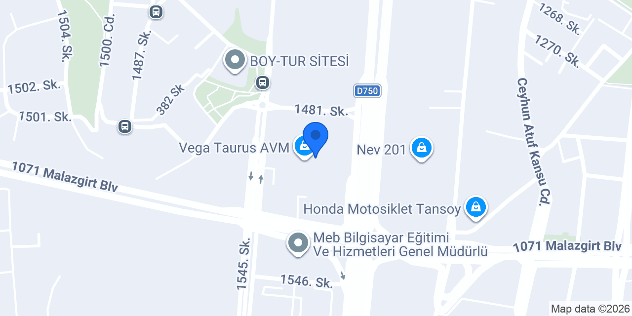 İşbir Yatak konumu